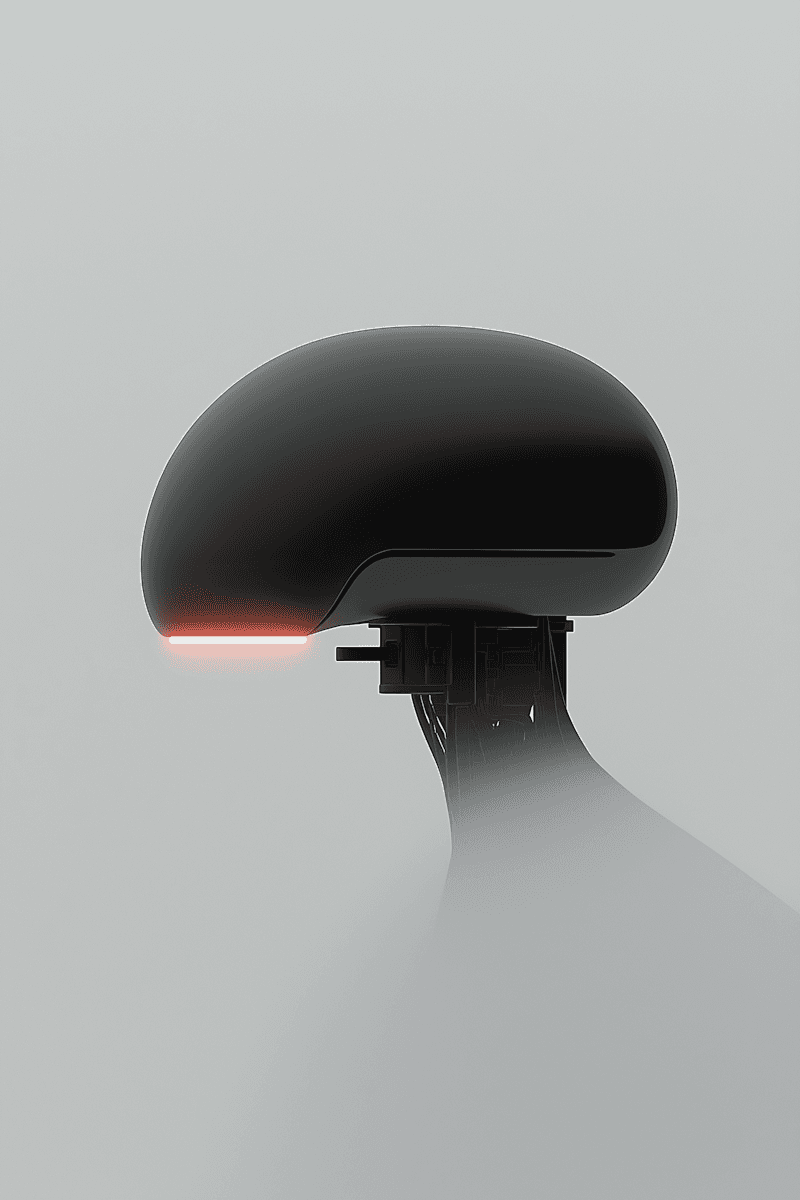 Abstract Object on Gray Background